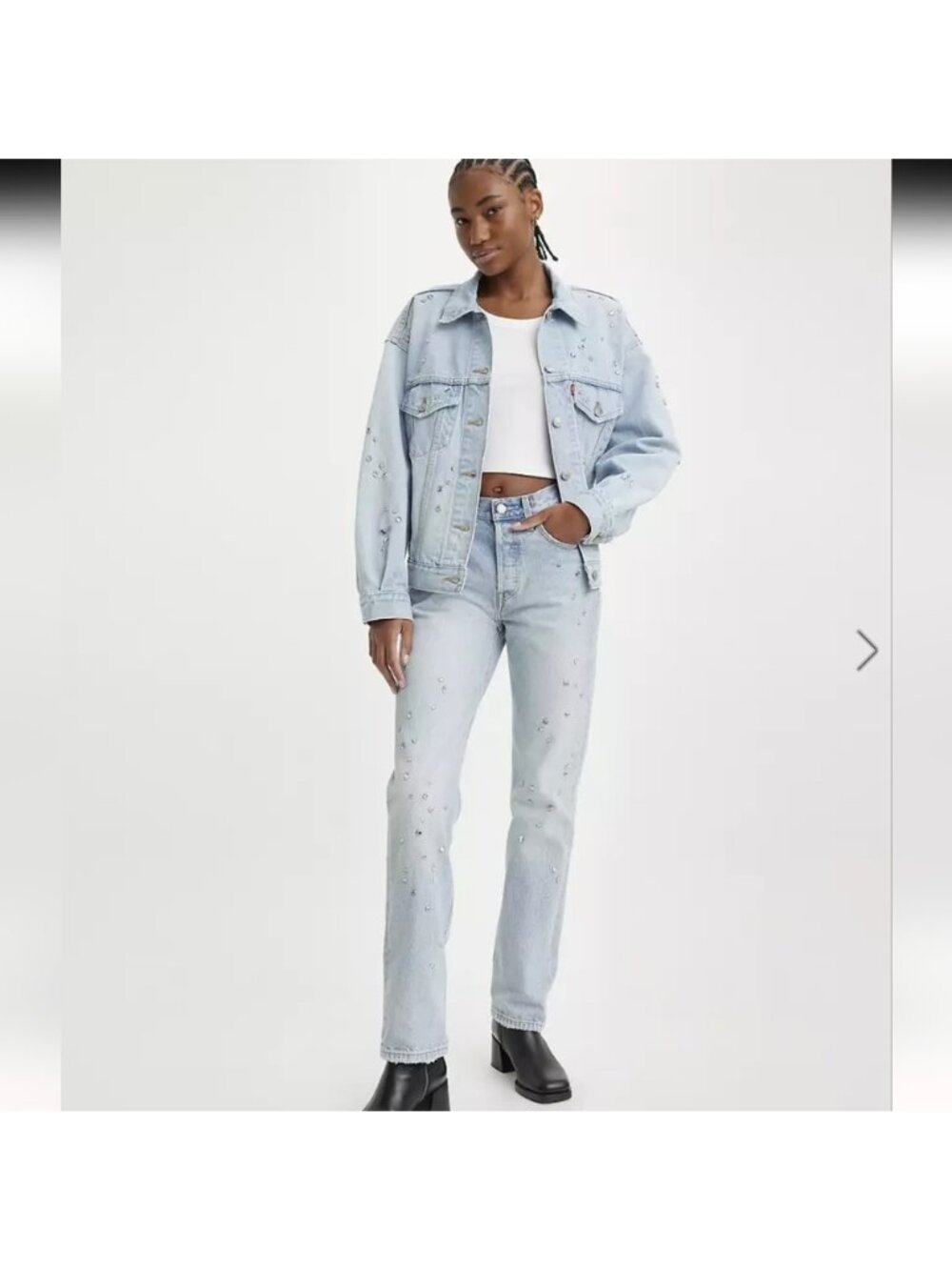 Levi's 501 Studded Jeans